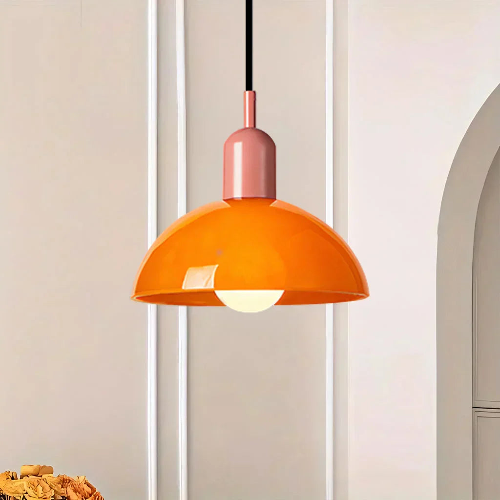 Elegant Glass Pendant Light – Timeless Style with Vibrant Colour Options