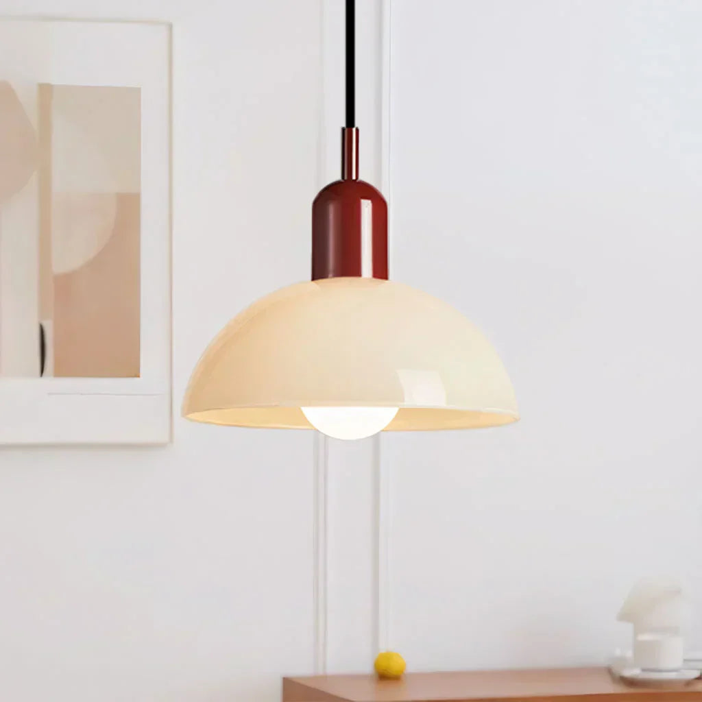 Elegant Glass Pendant Light – Timeless Style with Vibrant Colour Options