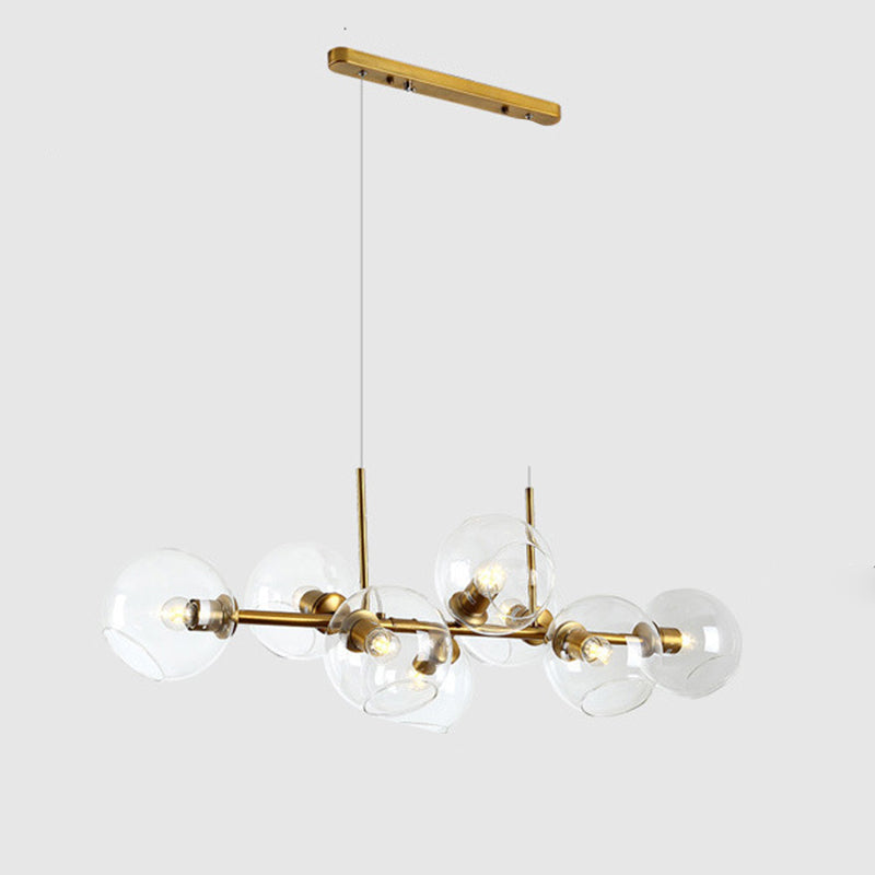 Modern Dining Table Chandelier – Sleek Minimalist LED Pendant Light