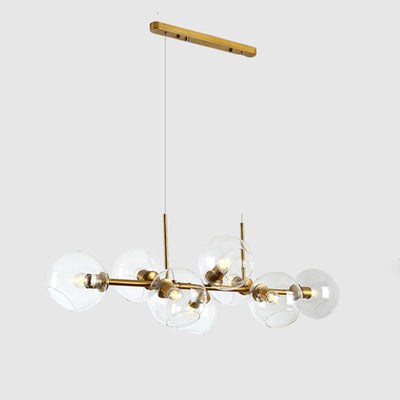 Modern Dining Table Chandelier – Sleek Minimalist LED Pendant Light