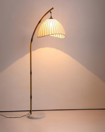 Cultural Zen Bamboo Floor Lamp – Elegant & Tranquil Lighting for a Serene Atmosphere