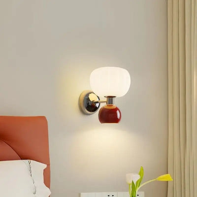 Modern LED Wall Lamp – Elegant Cream Finish for Soft Ambient Lighting