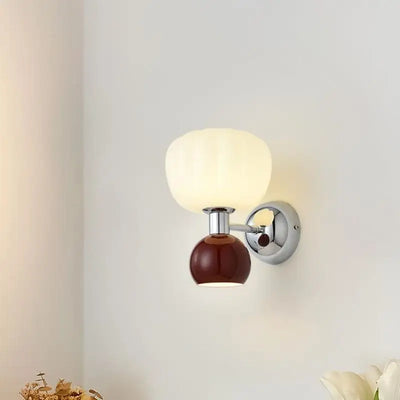 Modern LED Wall Lamp – Elegant Cream Finish for Soft Ambient Lighting