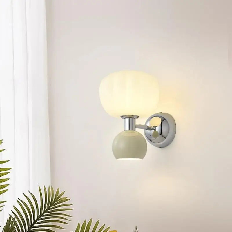 Modern LED Wall Lamp – Elegant Cream Finish for Soft Ambient Lighting