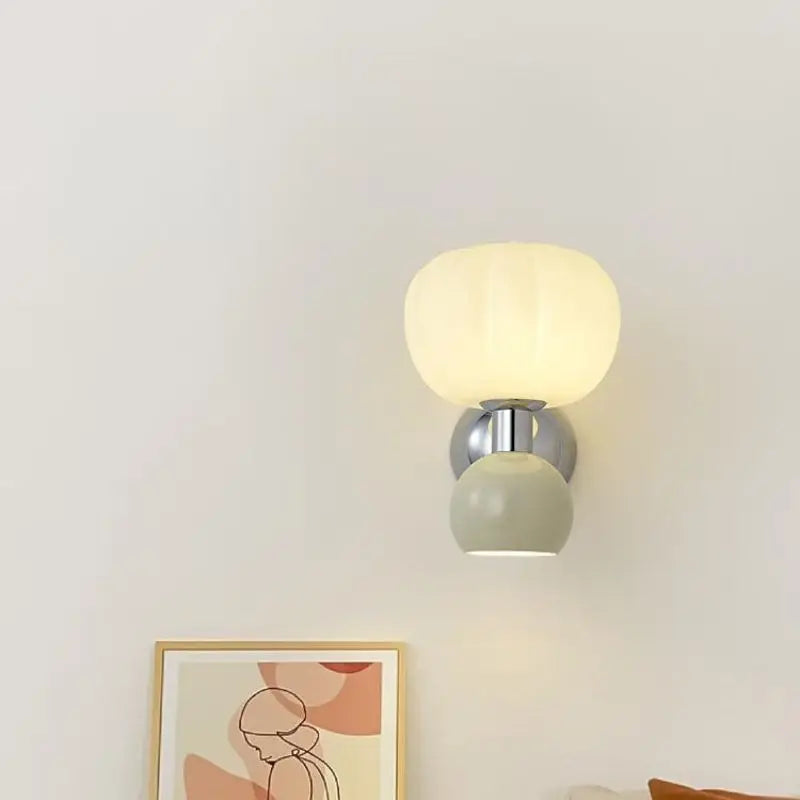 Modern LED Wall Lamp – Elegant Cream Finish for Soft Ambient Lighting
