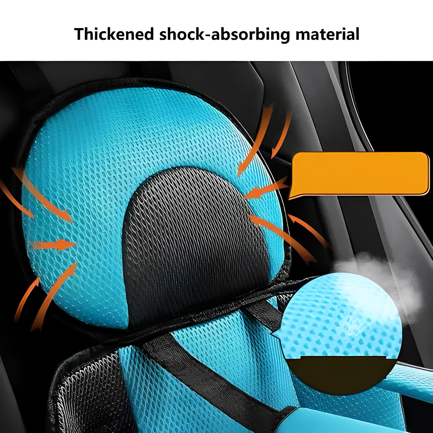 BabyMax Portable Car Seat – Lightweight, Safe & Travel-Friendly