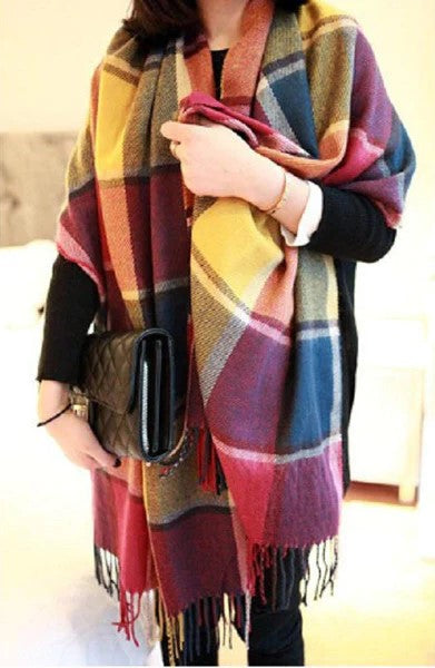 Elisa Cashmere Scarf – Warmth and Style for Cold Days