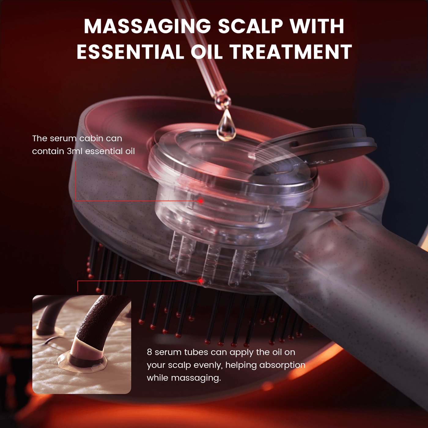 HairGlow Therapeutic Comb – The Complete Solution for Scalp and Hair Health