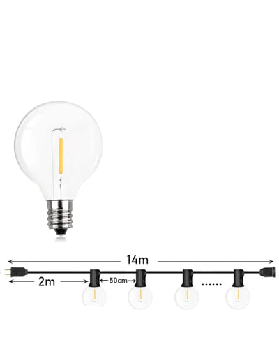 LED Waterproof String Lights – Illuminate Your Garden or Terrace with Elegance