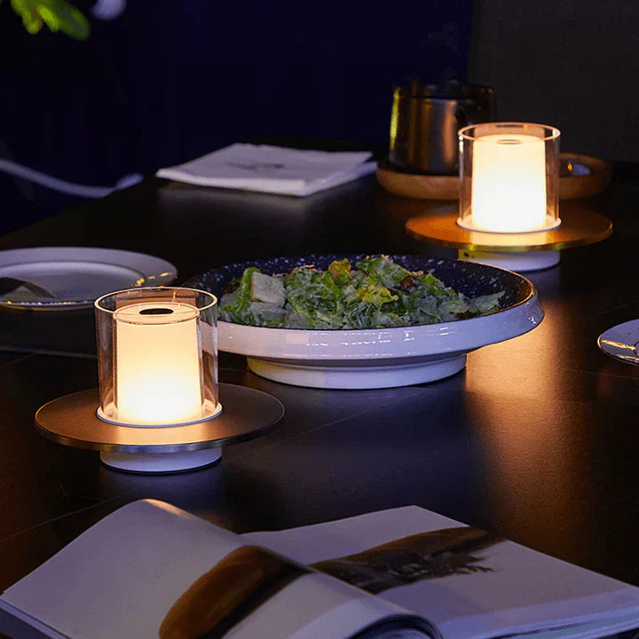 Modern LED Induction Candle Light – Safe & Stylish Flameless Glow