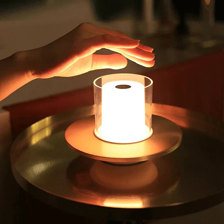 Modern LED Induction Candle Light – Safe & Stylish Flameless Glow