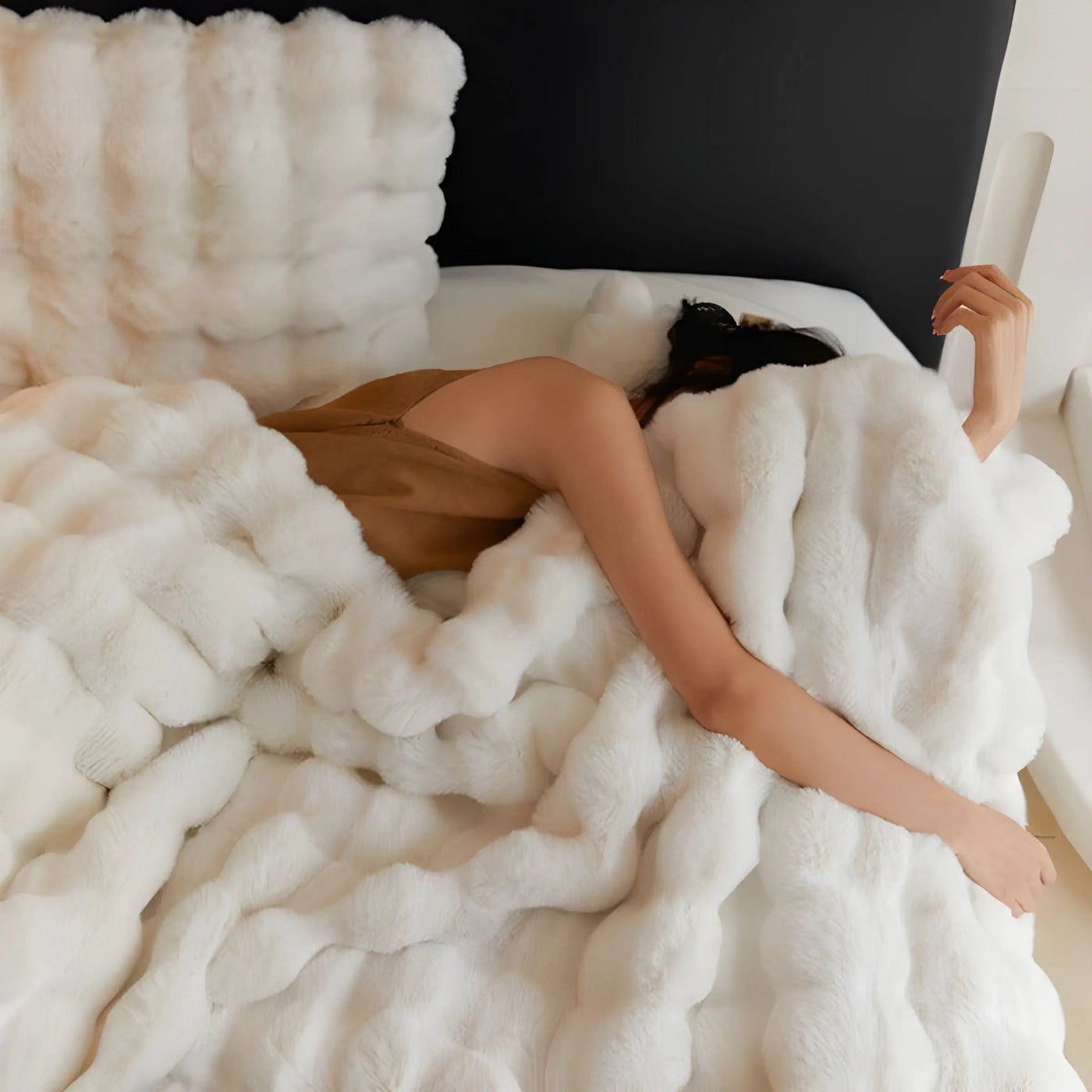 Fluff Bubble Blanket – Luxurious Comfort for Your Bedroom