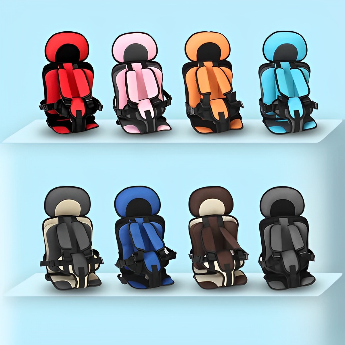 BabyMax Portable Car Seat – Lightweight, Safe & Travel-Friendly