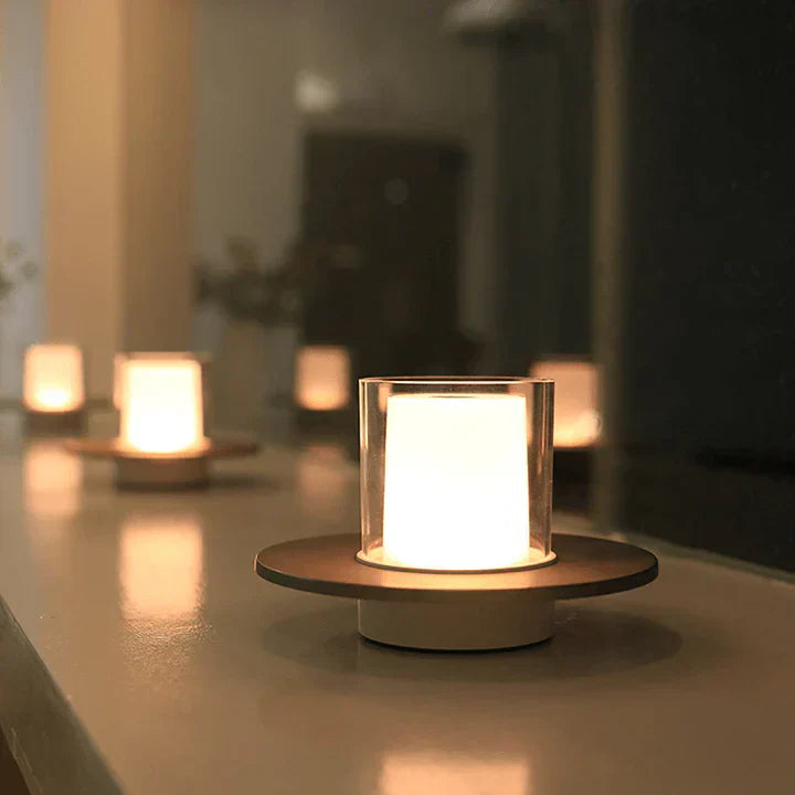 Modern LED Induction Candle Light – Safe & Stylish Flameless Glow