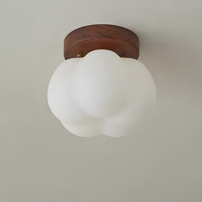 Pumpkin Flush Ceiling Lamp – Playful & Warm LED Lighting for Any Room