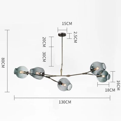 Bifurkation Sputnik Chandelier – A Stunning Blend of Modern Elegance and Avant-Garde Design