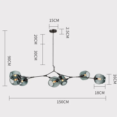 Bifurkation Sputnik Chandelier – A Stunning Blend of Modern Elegance and Avant-Garde Design
