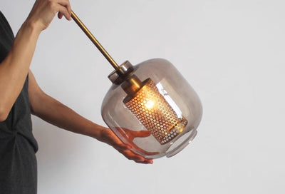 Savannah Glass Pendant Light – A Timeless Fusion of Elegance & Modern Design