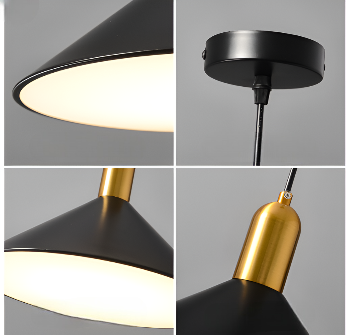 Altura Pendant Light – Minimalist Cone-Shaped LED Hanging Lamp