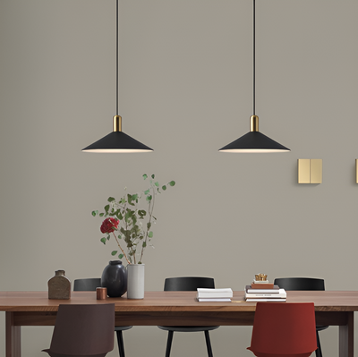 Altura Pendant Light – Minimalist Cone-Shaped LED Hanging Lamp
