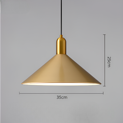 Altura Pendant Light – Minimalist Cone-Shaped LED Hanging Lamp