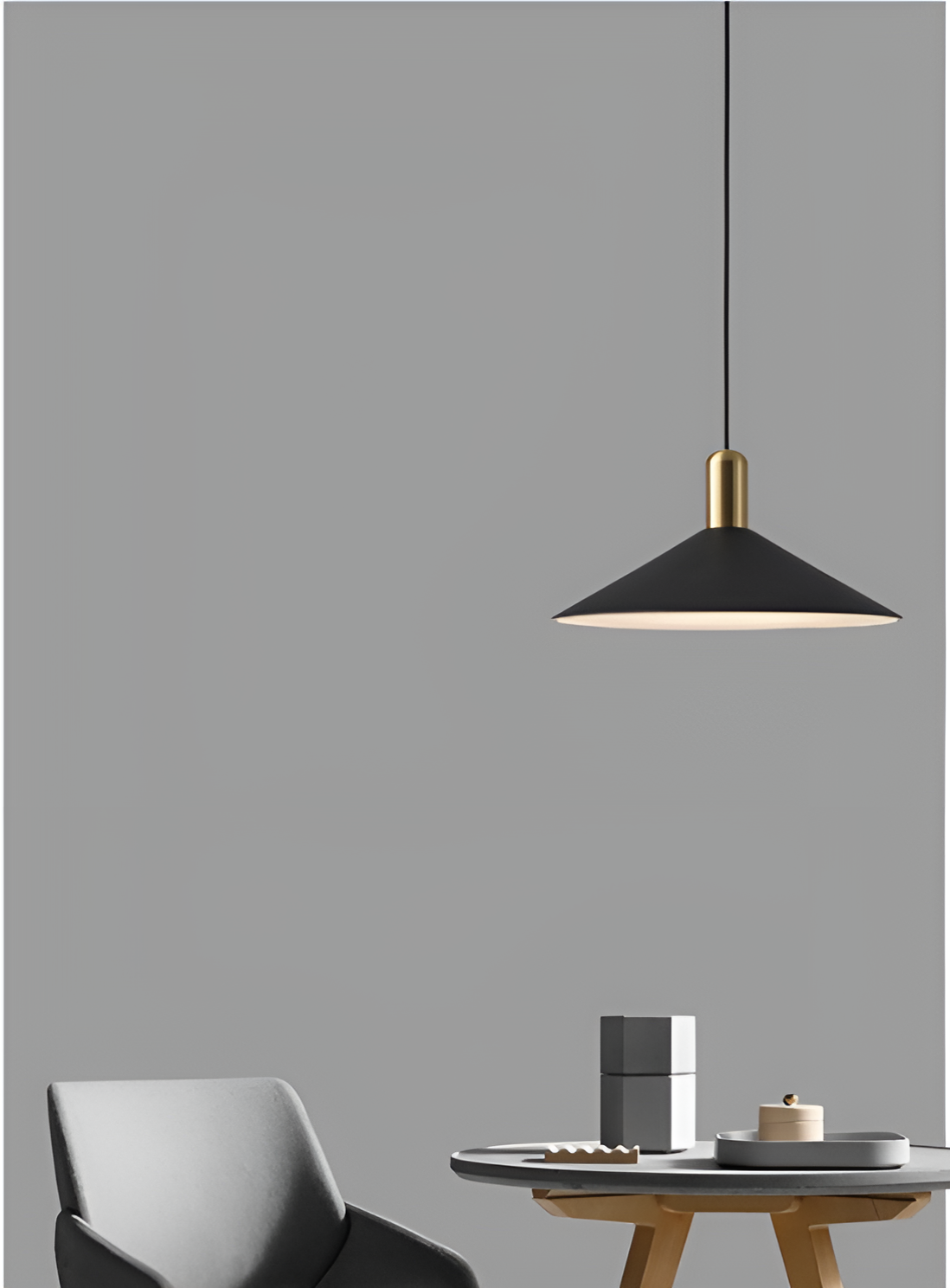 Altura Pendant Light – Minimalist Cone-Shaped LED Hanging Lamp