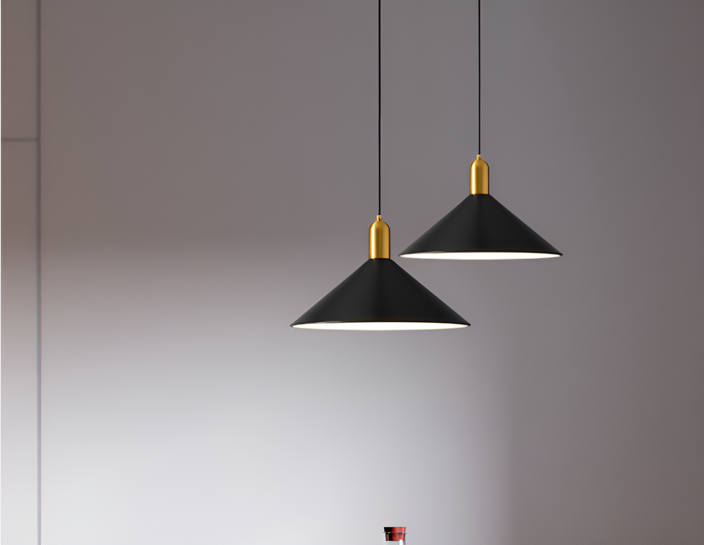Altura Pendant Light – Minimalist Cone-Shaped LED Hanging Lamp