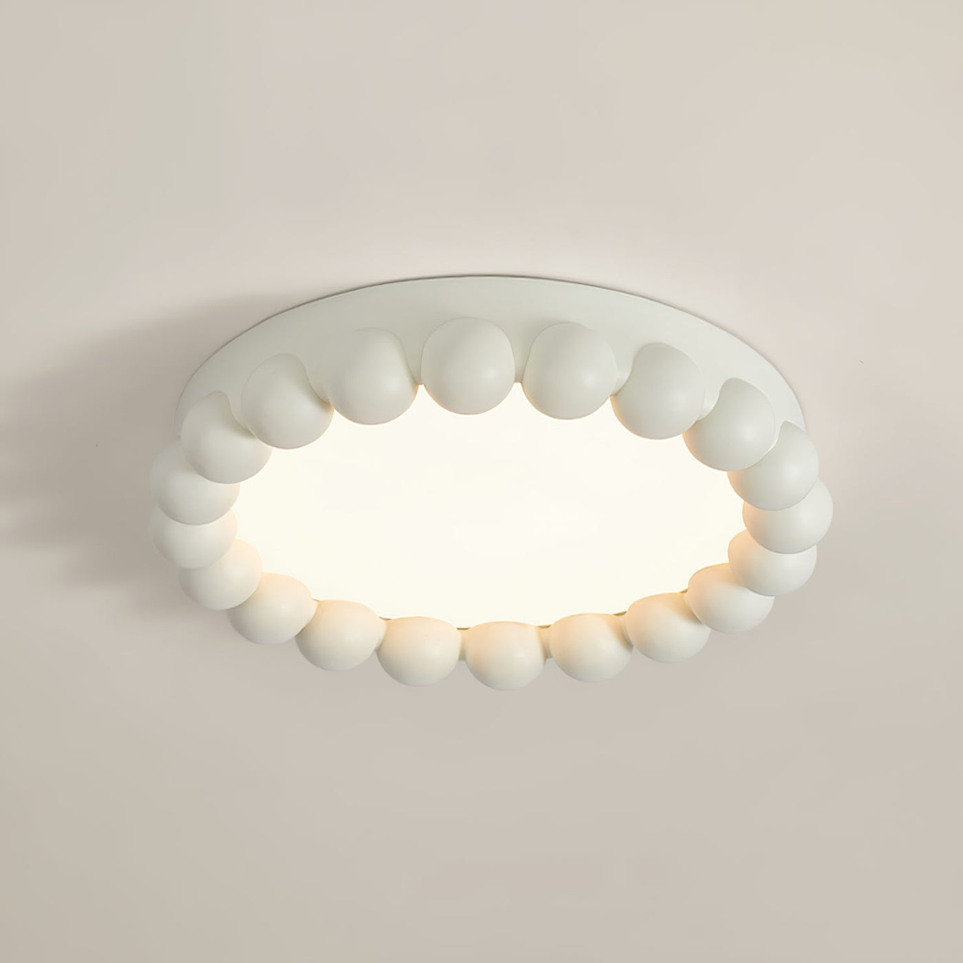 Molina LED Ceiling Light – Modern Resin & Acrylic Design with 3-Step Dimming