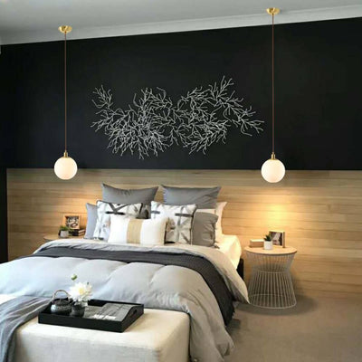 Elegant Drop Pendant Lights – Modern Brass Hanging Lamp for a Luxurious Touch