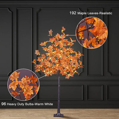 LED Maple Tree – Warm & Cosy Autumn-Inspired Decorative Light