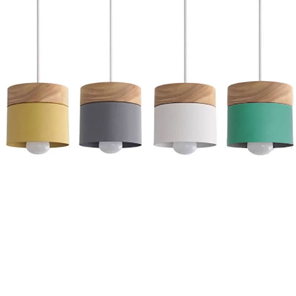 Robinson Pendant Light – Playful Elegance with Natural Wood & Soft Tones