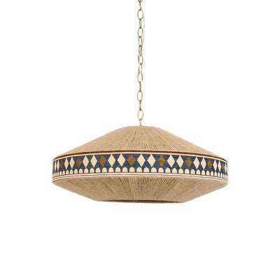 Bohemian Fringe Pendant Light – A Blend of Art and Elegance