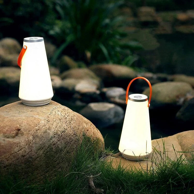 Wireless Portable Lamp – Touch Control LED Light with 360° Glow & Carry Handle
