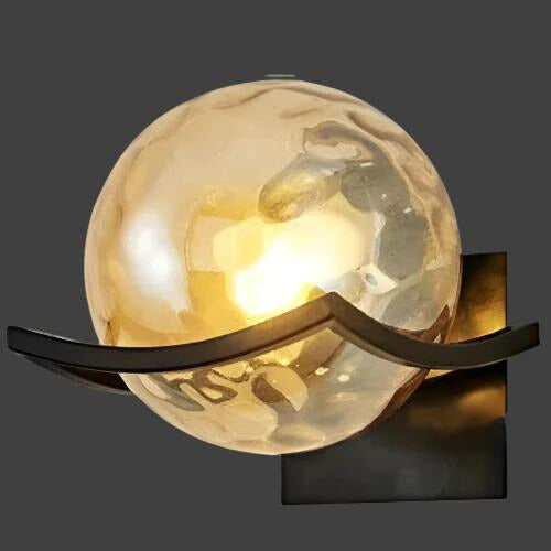 Modern Glass LED Wall Light – Sleek & Elegant Accent Lighting