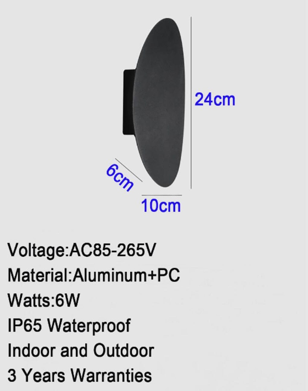 Sunset Outdoor Wall Light – Elegant & Weatherproof LED Illumination