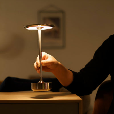 AmbiGlow™ Wireless Table Lamp – Elegant LED Lighting for Any Space