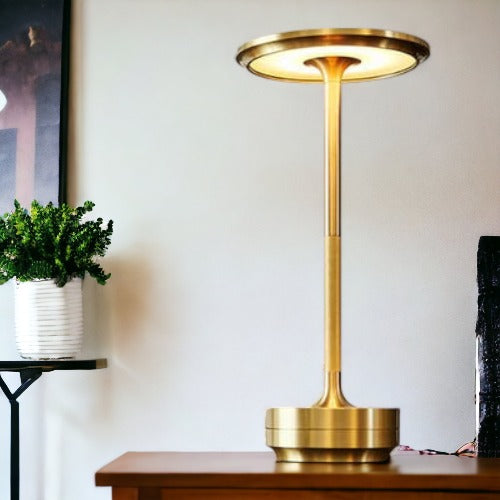 Stellarglo™ Wireless Ambience Light – Elegant & Rechargeable LED Table Lamp