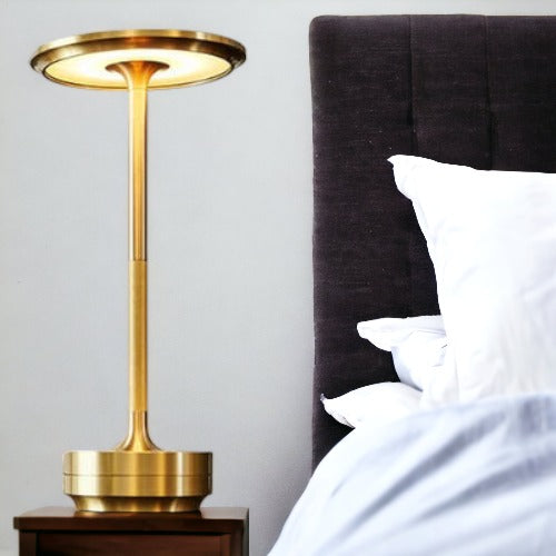 Stellarglo™ Wireless Ambience Light – Elegant & Rechargeable LED Table Lamp