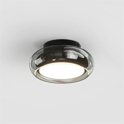 Vintage Small Acrylic LED Ceiling Light – Retro Charm with Modern Efficiency
