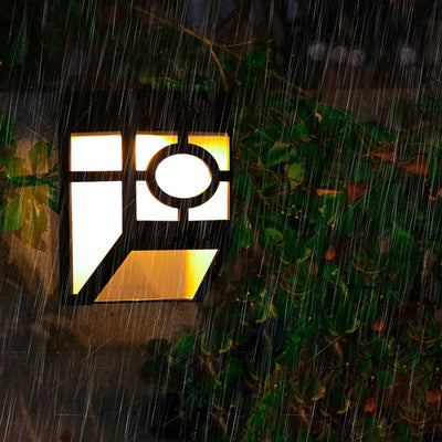 Solar LED Wall Light – Smart Outdoor Illumination with Soft Ambient Glow