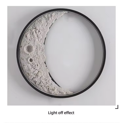 LunaGlow 3D Moon Wall Lamp – Celestial LED Lighting for a Tranquil Ambience