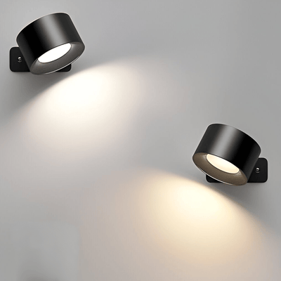ÉLORA Wireless Wall Lamp – Modern, Functional Lighting with 360° Rotation