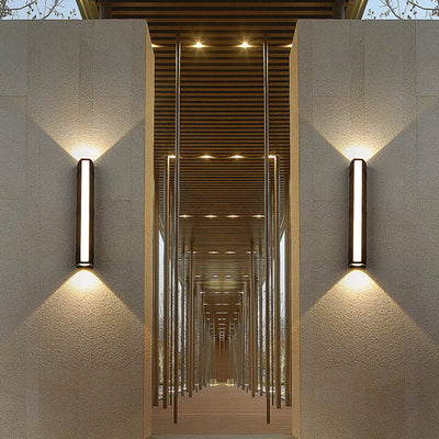 Waterproof Outdoor Wall Light – Modern LED Aluminium Fixture for Gardens & Entrances