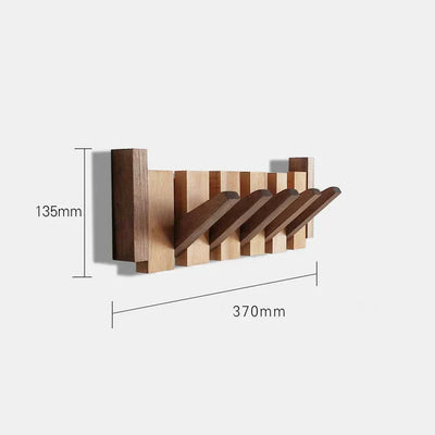 BoisHarmonie Wooden Coat Rack – Elegant and Space-Saving Design