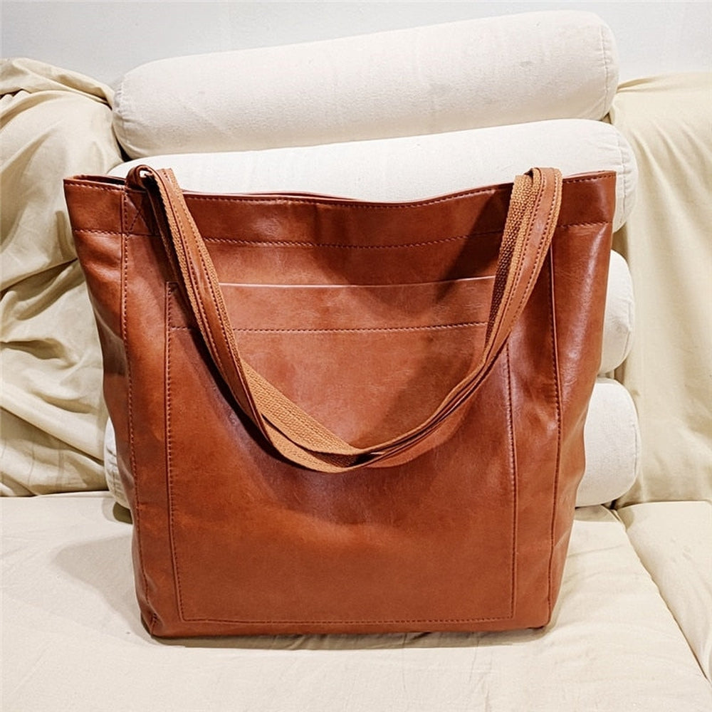Eveline Vegan Leather Shoulder Bag – Spacious, Stylish & Versatile