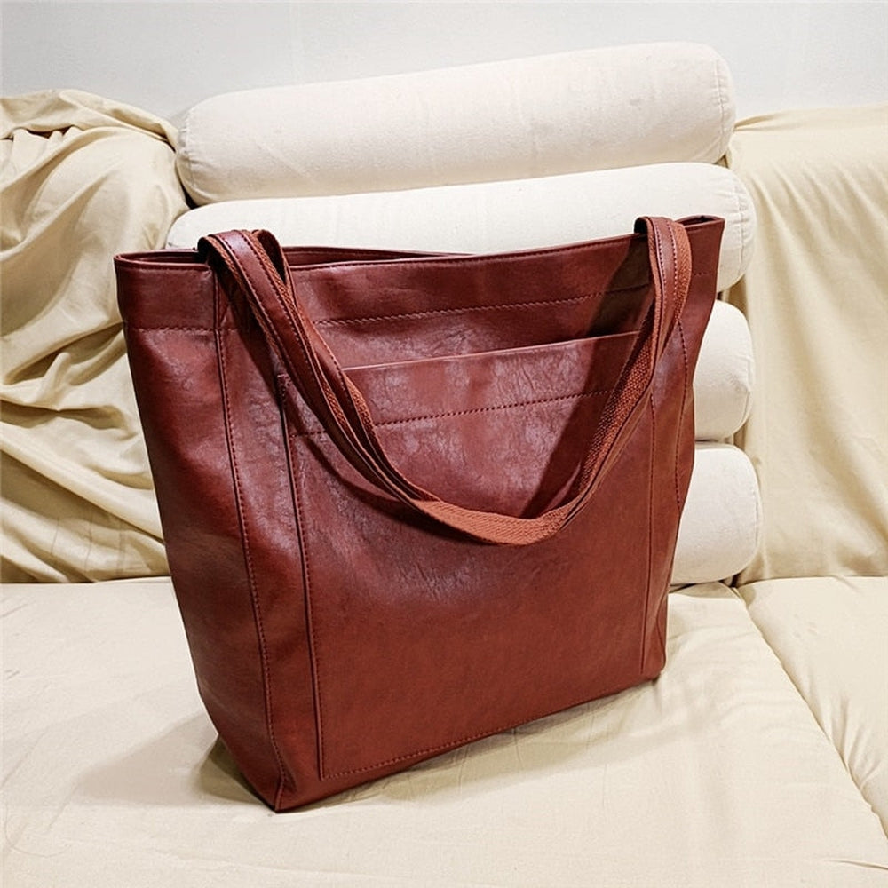 Eveline Vegan Leather Shoulder Bag – Spacious, Stylish & Versatile
