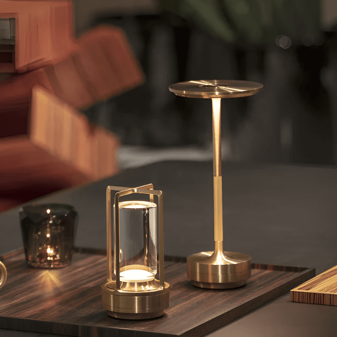 AmbiGlow™ Wireless Table Lamp – Elegant LED Lighting for Any Space