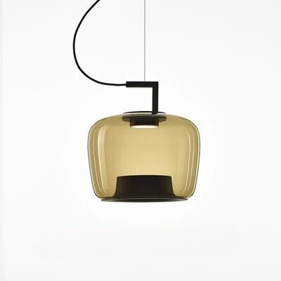 Modern LED Pendant Light – Minimalist Glass & Metal Design for Kitchens & Dining