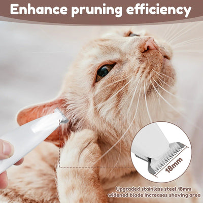 Silent Paw Trimmer – Precise Grooming for Your Pet with LED Light