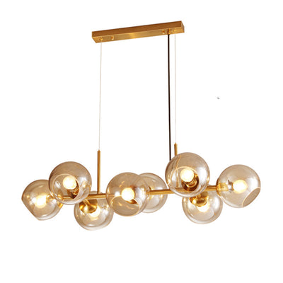 Modern Dining Table Chandelier – Sleek Minimalist LED Pendant Light